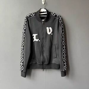 🚩steal authentic Louis Vuitton Black Garment with Blue Label